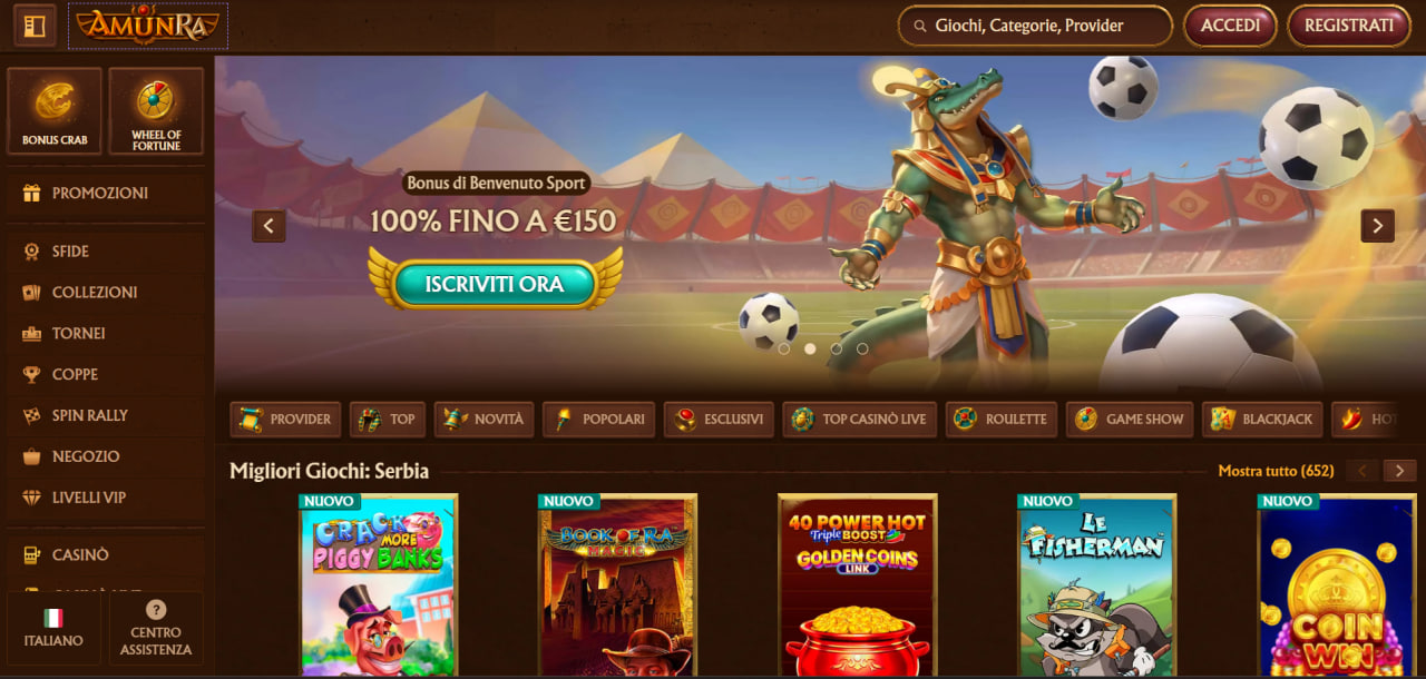 Bonus Benvenuto